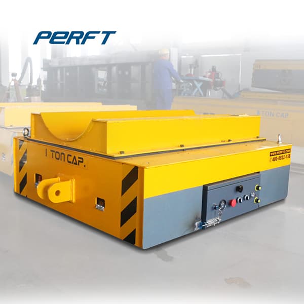 industrial motorized rail cart for production line 80 ton